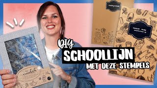 NIEUWE STEMPELSET 2020  creatieve back to school ideetjes [upl. by Annitsirhc]