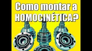 Como montar a HOMOCINÉTICA FIXA NO CARRO SEM tirar o eixo [upl. by Eimaral259]