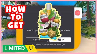 How to get Sol de Janeiro Fruit Hat in Sol de Janeiro Universe  Complete sustainability hunt [upl. by Hirsh]