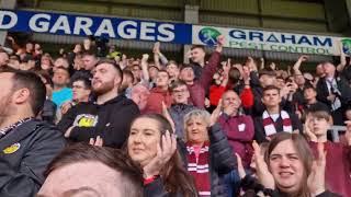 St Johnstone 02 Hearts The Gorgie in Perth [upl. by Aicnarf]