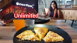 Octant Pizza🍕 Unlimited Full Reviewpreetipriya [upl. by Ttennej]