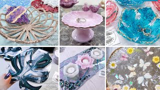 10 Easy Epoxy Resin Ideas that WOW😍 Next Level DIY Resin Art [upl. by Isola]