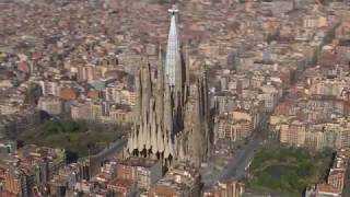 Animation shows completion of Antoni Gaudís Sagrada Família [upl. by Dranyar22]