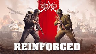 Enlisted Reinforced — Steam Announcement Trailer [upl. by Aronek]