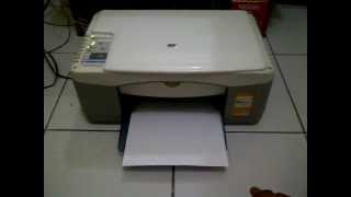 my HP Deskjet F380 AllInOne Printer [upl. by Ellezig516]