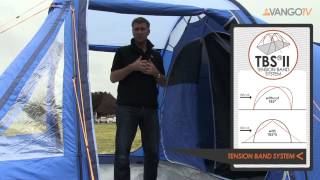 Vango Family  Drummond poled tent filmed 2013 [upl. by Ahsikahs]