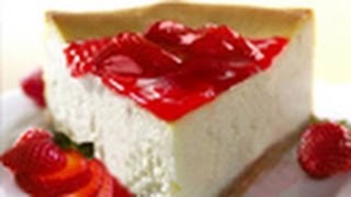 NEJCHUTNĚJŠÍ NEW YORK CHEESECAKE RECEPT S JAHODOVOU POLEVOU MUSÍTE VIDĚT [upl. by Andre213]