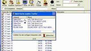 MP3Dateien mit Audiograbber [upl. by Ahsilra]