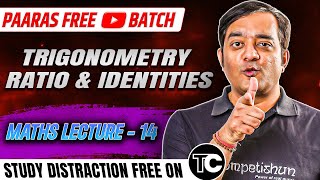 14 Trigonometry Ratio and Identities  IIT JEE Maths Lectures [upl. by Nymzaj]