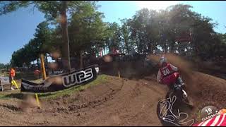 Southwick 2018 Onboard with Benny Bloss Moto 2 [upl. by Kirschner309]