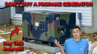 I Bought a Military Surplus Diesel Generator to Power my House [upl. by Alicsirp797]