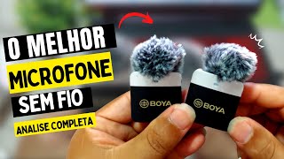 Achei o Melhor Microfone Lapela sem Fio e Profissional de Todos Boya ByM1V  Ep 5056 [upl. by Notgnirrac]