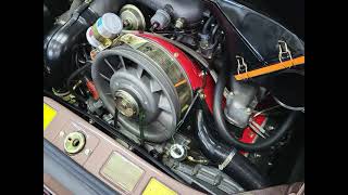 1977 Porsche 930 Turbo US Engine compartment [upl. by Sivrad575]