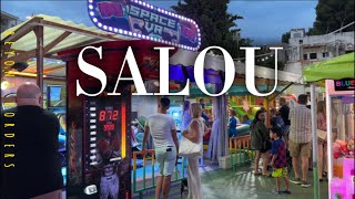 SALOU SPAIN NIGHT WALK TOUR Salou Nightlife July 2024 SUMMER [upl. by Godred]