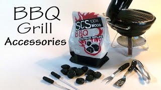 Simple Miniature BBQ Grill Accessory Tutorial [upl. by Sherurd]