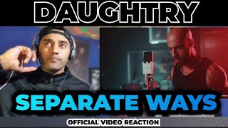 Daughtry  Separate Ways Worlds Apart Official Music Video ft Lzzy Hale  First Time Reaction [upl. by Htide]