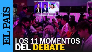 MÉXICO  Los momentos clave del primer debate presidencial 2024  EL PAÍS [upl. by Ttevi]