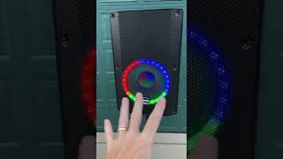 B12 System Demonstration of HYANKA PA Speaker for Backyard Parties Rentals and Cocktail Hour [upl. by Nyrrat]