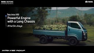 Tata Intra V50  Powerful Companion with a Powerful Engine  Har Din Jitaye [upl. by Yvon251]