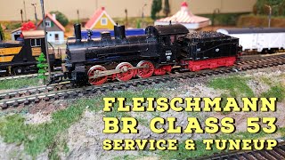 Fleischmann BR 53 060 Locomotive Service and Tuneup [upl. by Lertram]