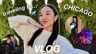 traveling to CHICAGO for a weekend VLOG [upl. by Aleras818]