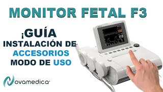 ✅ GUIA INSTALACIÓN DE ACCESORIOS MONITOR FETAL F3 EDAN  MODO DE USO [upl. by Milt]