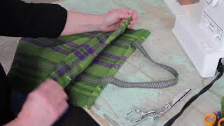 How to Sew A Handwoven Tote [upl. by Genisia42]