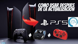 ✅Cronus Zen En PS5 Juegos Versión PS4 🎮 Método después de la actualización de Enero🔑 [upl. by Ayrotal]