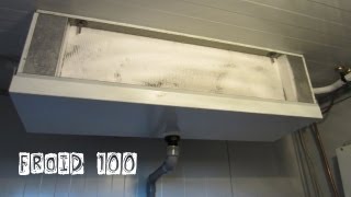 Froid100Evaporateur pris en glaceporte chambre froide mal fermée [upl. by Saimon819]