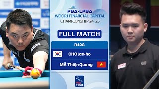 FULL MATCH CHO Jaeho  MÃ Thiện Quang  PBA R128  WOORI FINANCIAL CAPITAL Championship 2024 [upl. by Moncear]