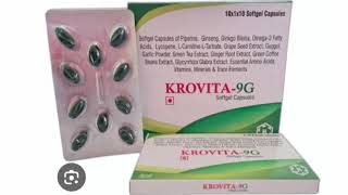 KROVITA 9G Softgel Capsules [upl. by Lahsram]