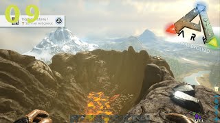 quotSOMMET VERTIGINEUXquot DU VOLCAN  ARK SURVIVAL EVOLVED EP 9 [upl. by Nema]