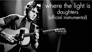 John Mayer  “Daughters” Official Isolated Guitar Instrumental [upl. by Nirol977]