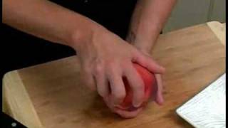 Cooking Tips  How to Pitting Peaches [upl. by Eneiluj]