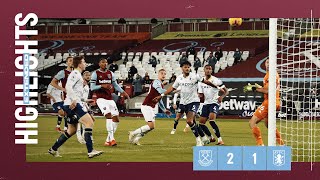 EXTENDED HIGHLIGHTS  WEST HAM UNITED 21 ASTON VILLA [upl. by Tengdin]