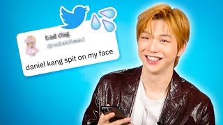 KANGDANIEL Reads Thirst Tweets [upl. by Burck]