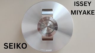 Seiko X Issey Miyake NY0N001 Rotating Disk Watch Review [upl. by Eibbed580]