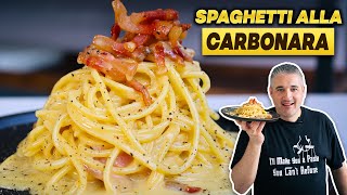 How to Make Next Level SPAGHETTI alla CARBONARA [upl. by Hope]