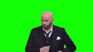 JOHN TRAVOLTA balla il BALLO DEL QUA QUA  green screen  MEME  SANREMO [upl. by Nayk]