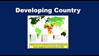 What is a Developing Country [upl. by Eiramlatsyrk705]