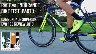 2018 Cannondale SuperSix EVO Test Race vs Endurance Part 1 [upl. by Cort]