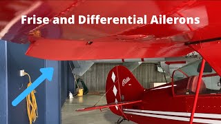 Frise and Differential Ailerons [upl. by Ainslee]