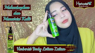 REVIEW HERBORIST BODY LOTION ZAITUN  MELEMBAPKAN DAN MENUTRISI KULIT  YULIA ELFRIDA [upl. by Burnie]