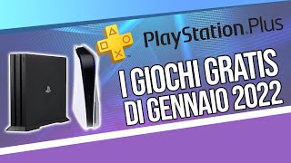 PlayStation Plus i nuovi GIOCHI GRATIS PS5 e PS4 di gennaio 2022 [upl. by Ahsratan20]