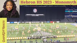 Hebron HS Band 2023  Monomyth  REACTION  IllBeTheJudge [upl. by Ydnys]