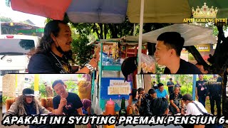 GREBEK KESERUAN SYUTING PARA PEMAIN PREMAN PENSIUN [upl. by Caril716]