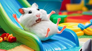 😱 Hamster Escape Maze  Hamster Cute pets Maze hamsterescape mazediytraps 395 [upl. by Rammus623]