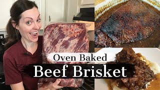 Oven Baked Beef Brisket  Best Brisket Recipe [upl. by Klotz]