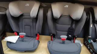 Сравнение автокресел Britax Römer Kidfix 2 R и Kidfix III S [upl. by Ahsiekin]