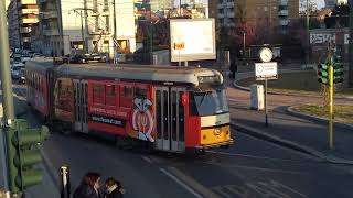 Tram al capolinea del Naviglio Grande linea 2 [upl. by Saixela]